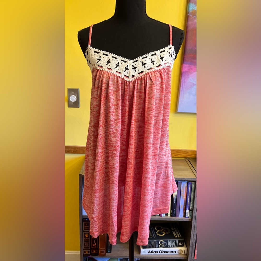Rosegal Lace Trimmed Camisole Tank